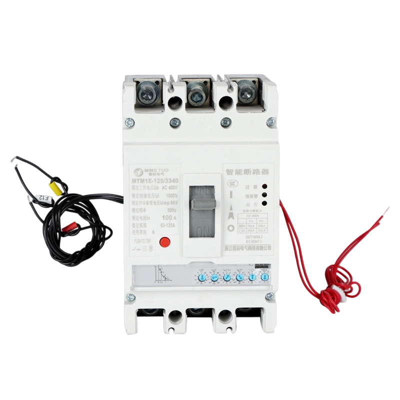 MT-M1 Digitaler elektronischer MCCB, 100–800 A, 3/4 P, 50 kA, mikroprozessorgesteuerter Leistungsschalter