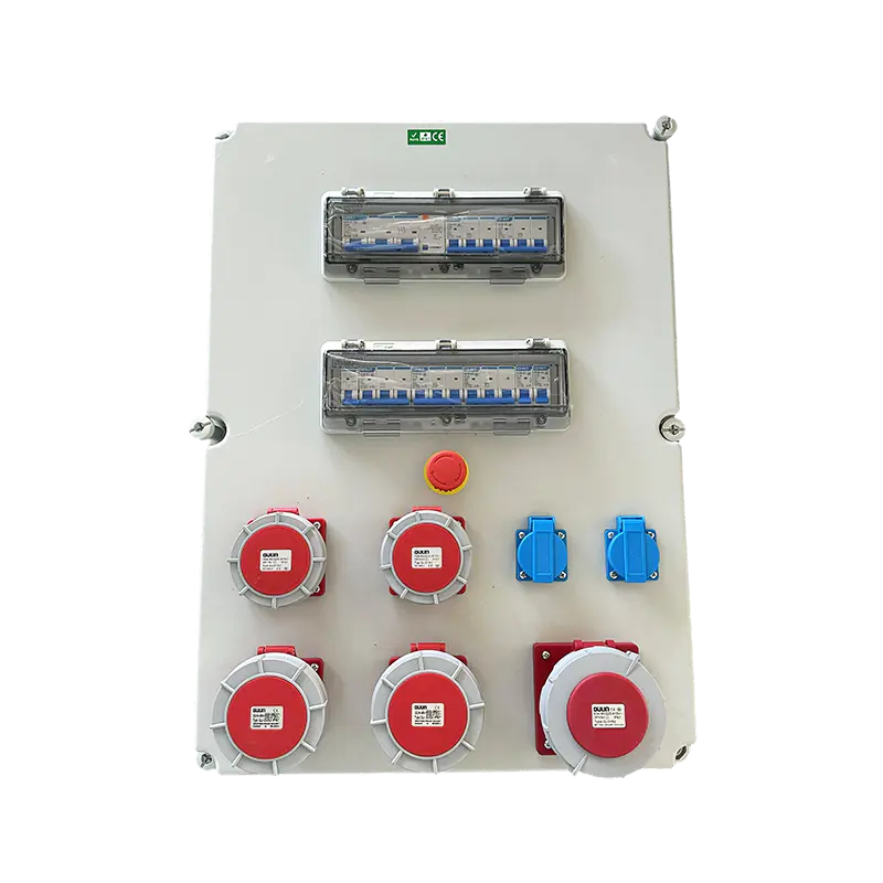 IP67 32A 380V Industrielle wasserdichte Steckdosenbox – Edelstahlgehäuse