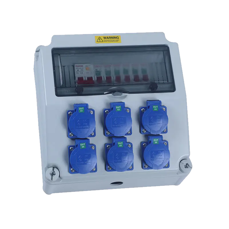 Industrielle wasserdichte Steckdosenbox