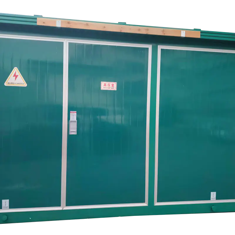 Vorgefertigte Umspannstation vom europäischen Typ / kombinierter ZGS-Transformator